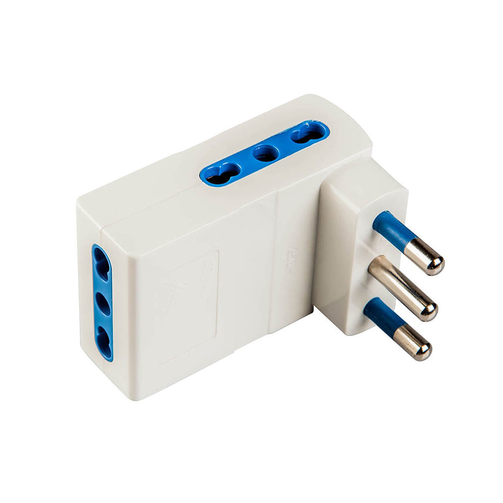 Adattatore Triplo SSP S16-P10/16A 2P+T B, Polypool Adattatore Triplo SSP S16-P10/16A 2P+T B, Polypool